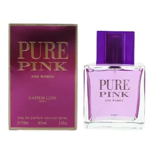 Eau de Parfum Pure Pink Karen Low 100ml - Parfum Fruité Floral Femme